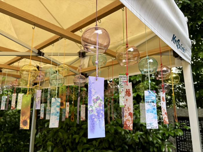 大門 芝大神宮 神明風鈴