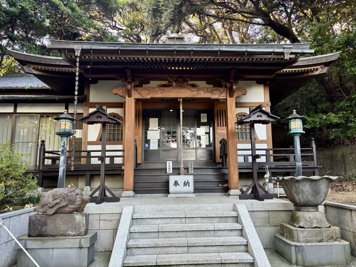 藤沢 寂光山 龍口寺 七面堂