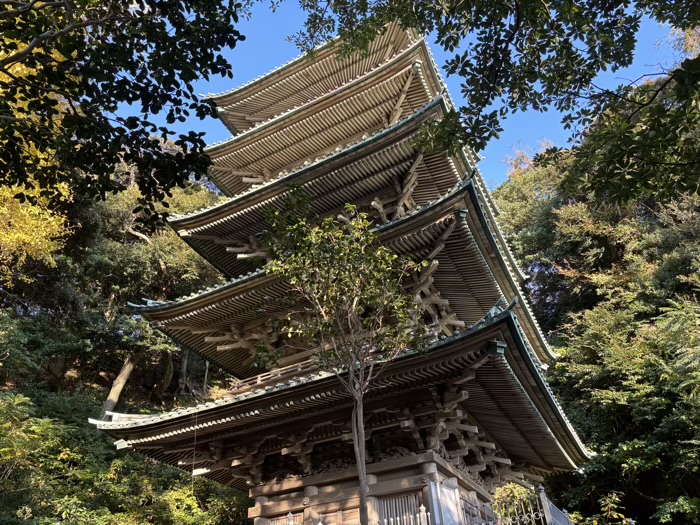 藤沢 寂光山 龍口寺 五重塔