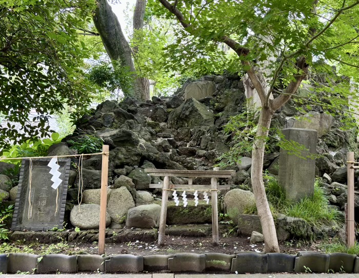 南千住 素盞雄神社 富士塚(小塚原富士)