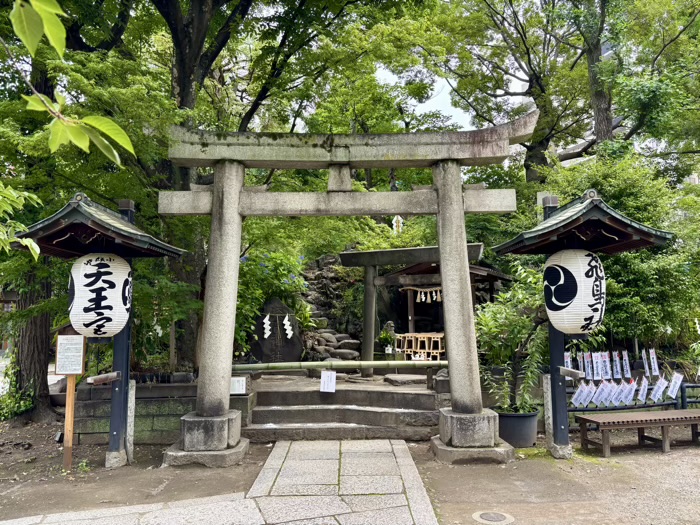 南千住 素盞雄神社 富士塚(小塚原富士)