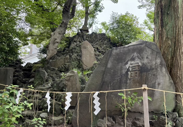 南千住 素盞雄神社 富士塚(小塚原富士)