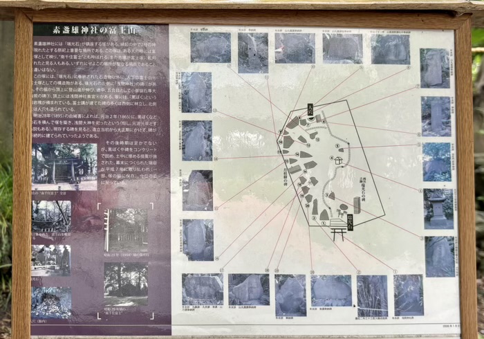 南千住 素盞雄神社 富士塚(小塚原富士)