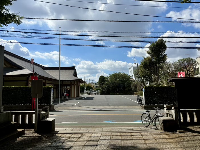 世田谷八幡宮 駐車場