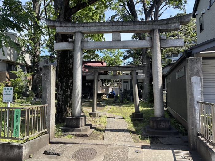 品川区大井　東関森稲荷神社