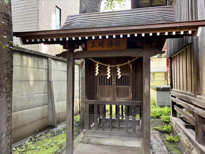 品川区大井　東関森稲荷神社　三峰神社