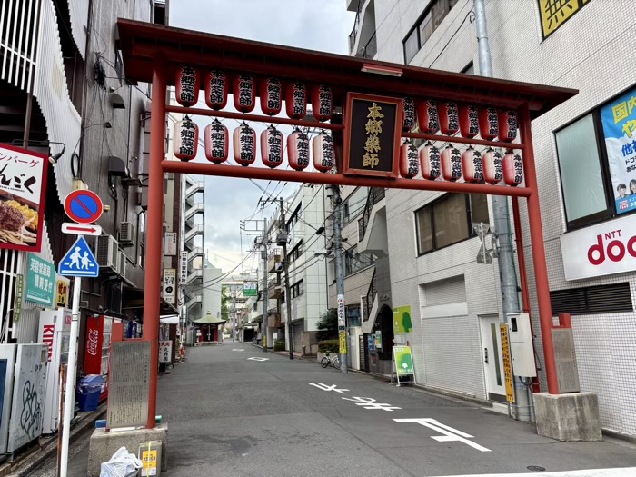 文京区　本郷薬師堂