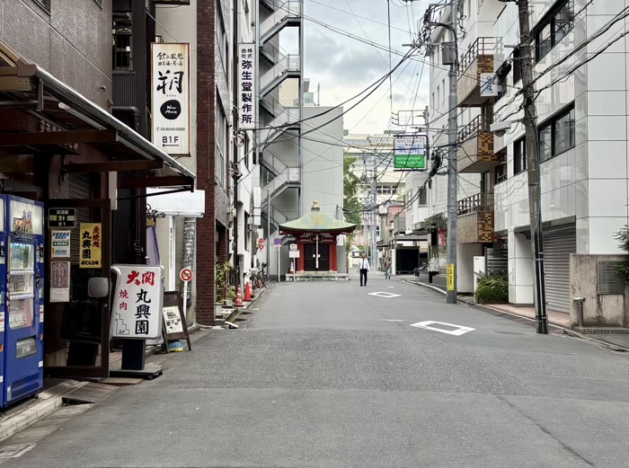 文京区　本郷薬師堂