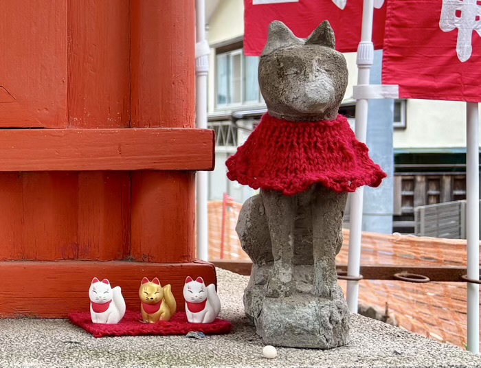 本郷　櫻木神社　見送稲荷神社