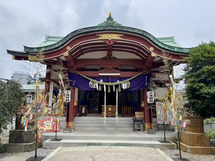 足立区　千住神社　七夕