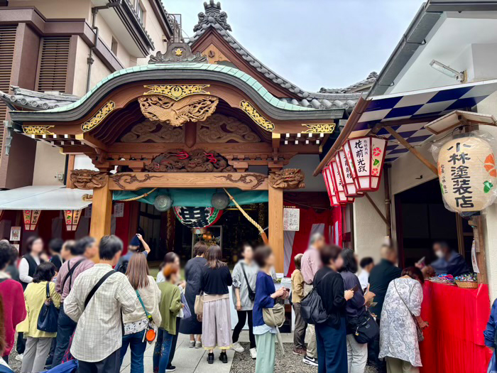 入谷　真源寺　朝顔まつり（朝顔市）