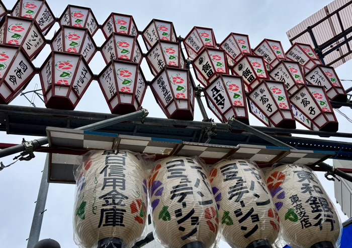 入谷　真源寺　朝顔まつり（朝顔市）