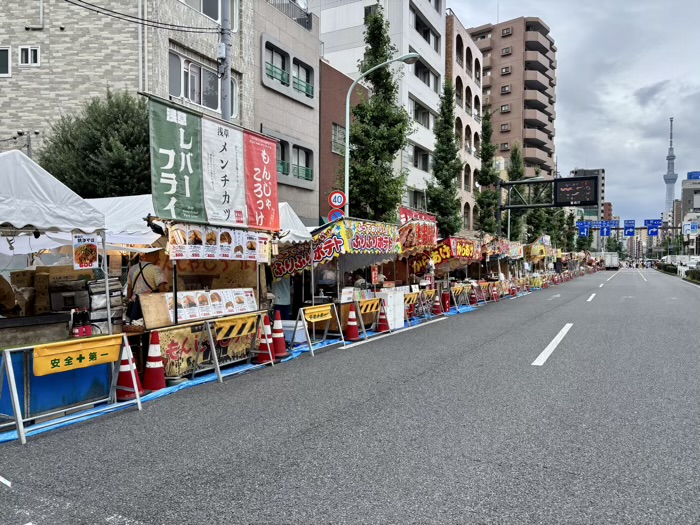 入谷　真源寺　朝顔まつり（朝顔市）