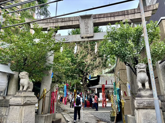 入谷　小野照崎神社　七夕
