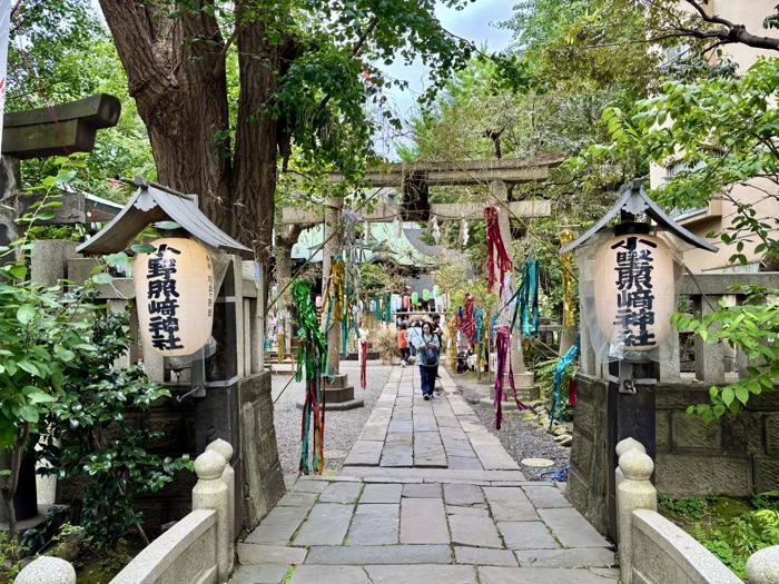 入谷　小野照崎神社　七夕