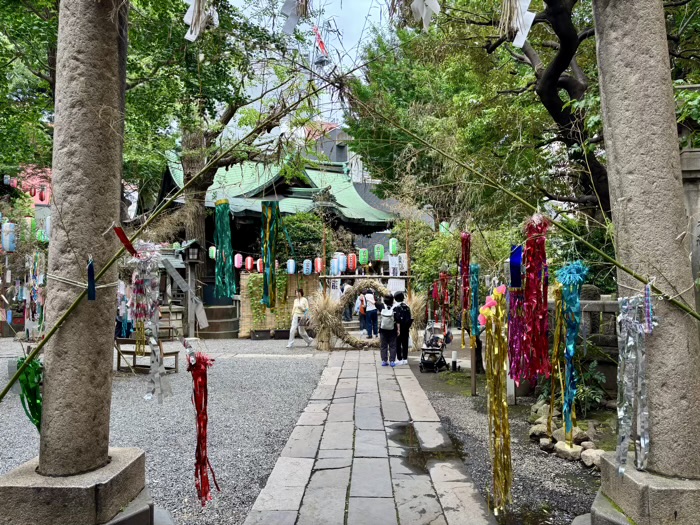入谷　小野照崎神社　七夕