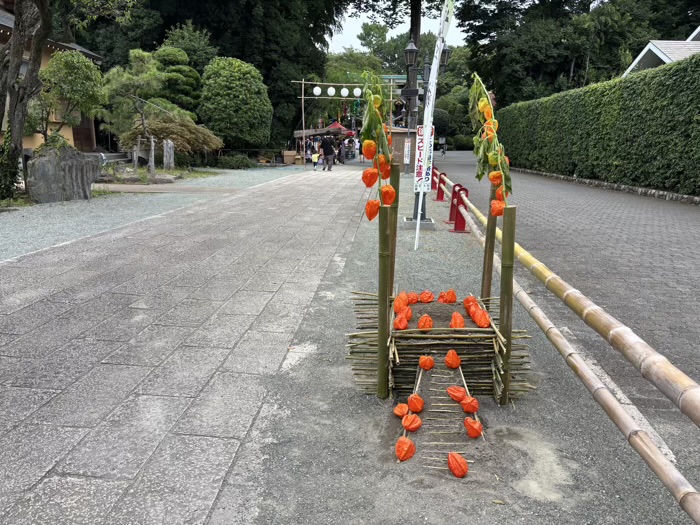 秦野 出雲大社相模分祠 ほおずき市(夏詣)