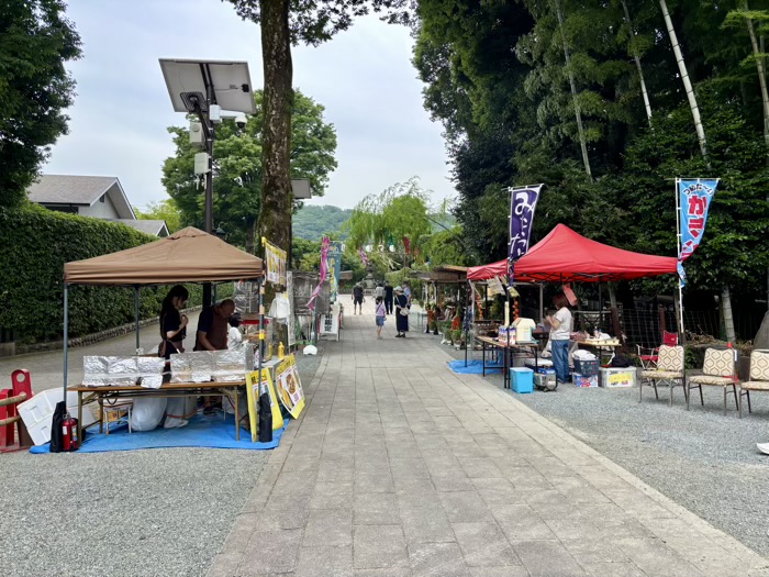 秦野 出雲大社相模分祠 ほおずき市(夏詣)