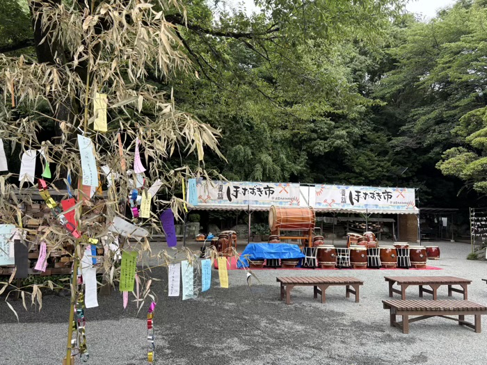 秦野 出雲大社相模分祠 ほおずき市(夏詣)