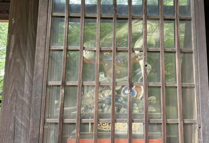 世田谷　九品仏浄真寺　山門（仁王門）　風神