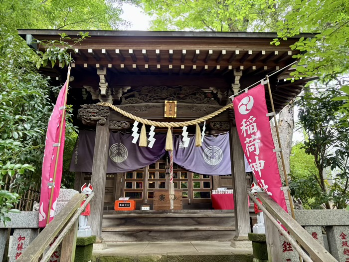自由が丘熊野神社　境内社　稲荷神社