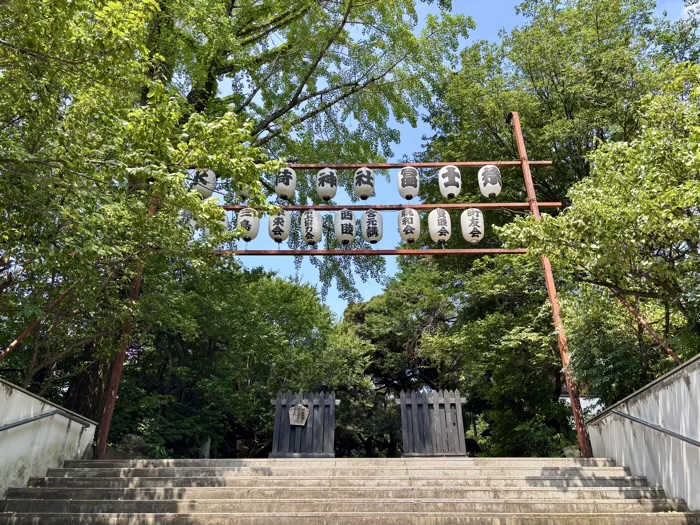 早稲田　水稲荷神社　富士祭り（富士塚）