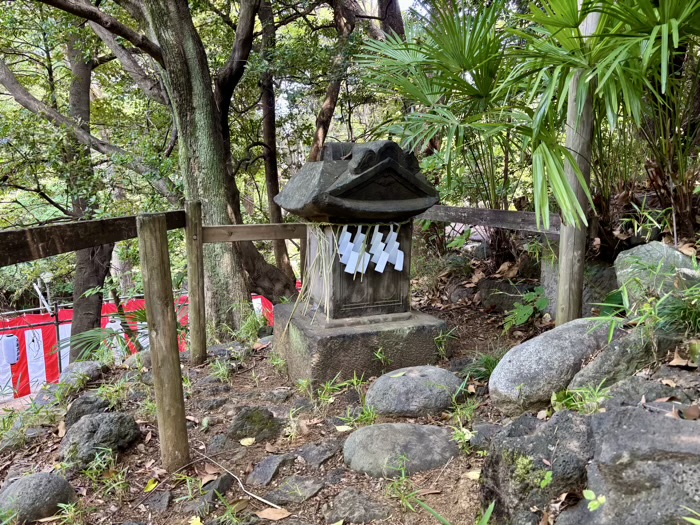 早稲田　水稲荷神社　富士祭り（富士塚）　小御岳神社