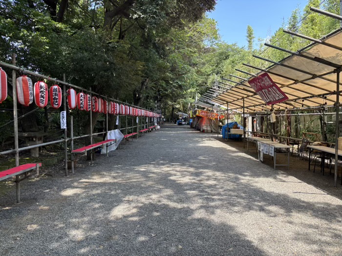 早稲田　水稲荷神社　富士祭り（富士塚）