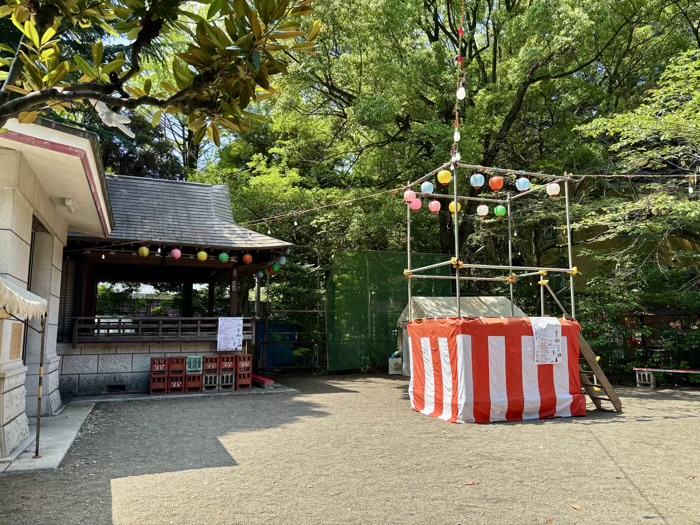 早稲田　水稲荷神社　富士祭り（富士塚）