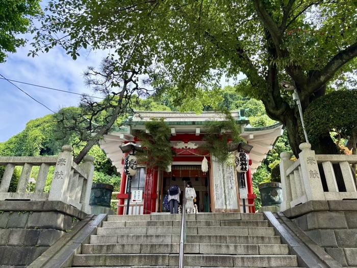 元町厳島神社　夏祭り