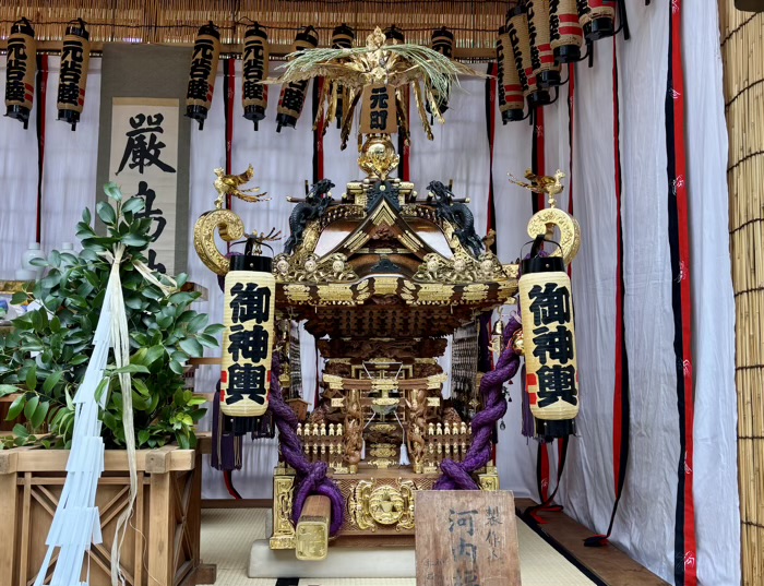 元町厳島神社　夏祭り