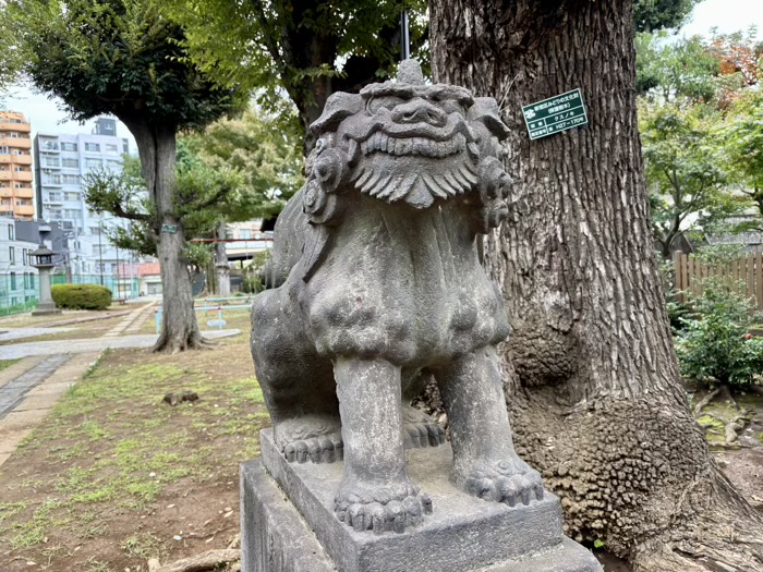 新宿 西向天神社