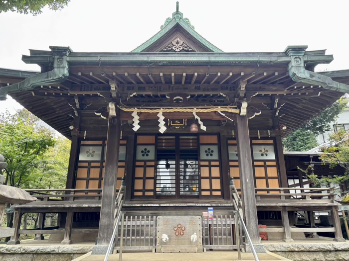 新宿 西向天神社