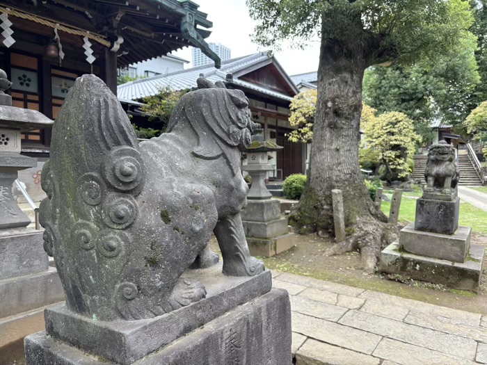新宿 西向天神社