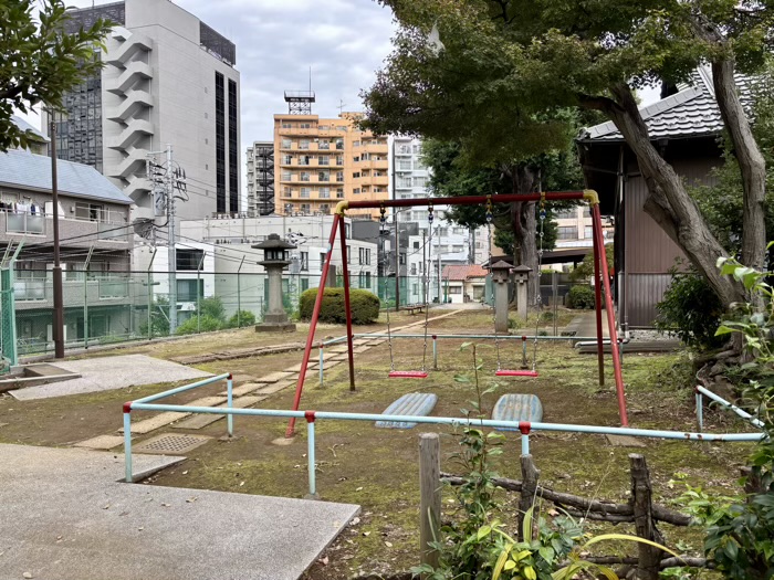 新宿 西向天神社