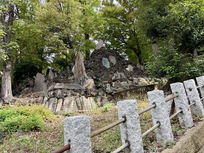 新宿 西向天神社 富士塚(東大久保富士)