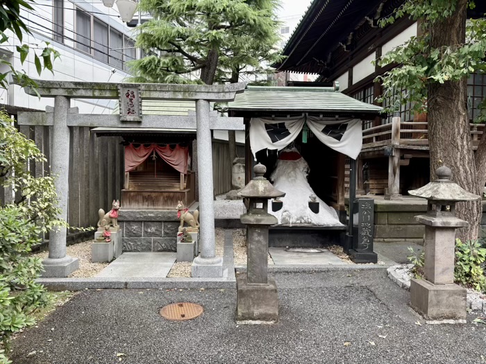 新宿　霞関山 本覚院 太宗寺　塩かけ地蔵尊・稲荷社