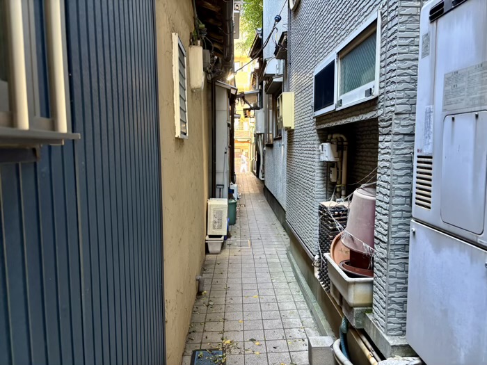 中央区 佃天台地蔵尊 入り口