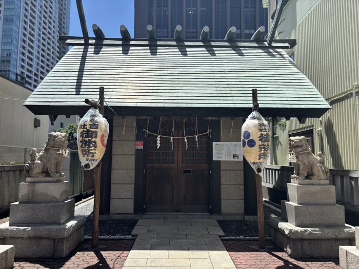 佃　住吉神社　例大祭　勝どき御旅所