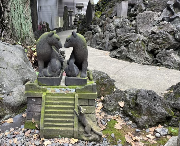 中央区 鉄砲洲稲荷神社 富士塚