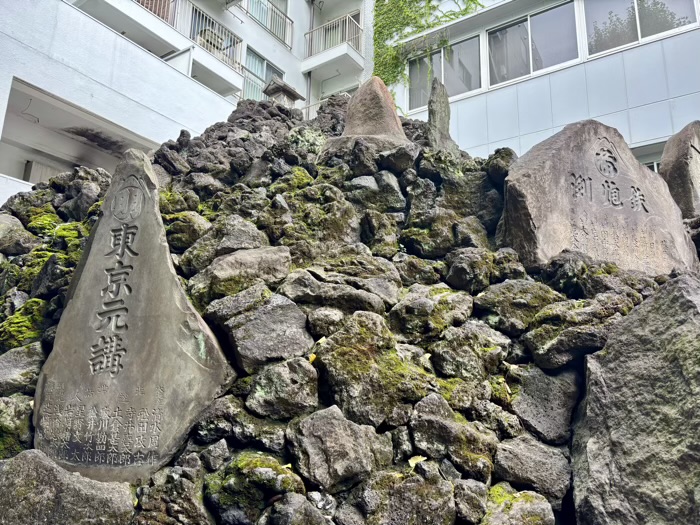 中央区 鉄砲洲稲荷神社 富士塚