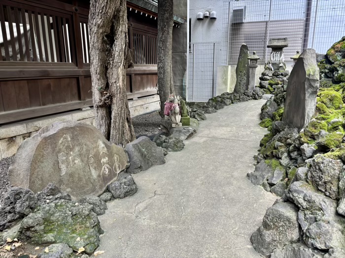 中央区 鉄砲洲稲荷神社 富士塚