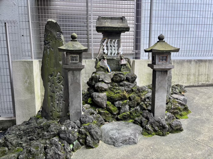 中央区 鉄砲洲稲荷神社 富士塚