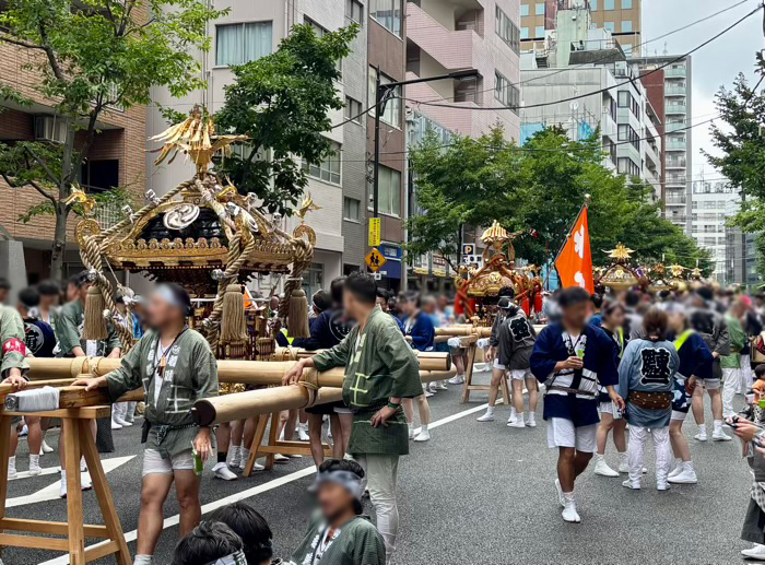 富岡八幡宮(深川八幡)例大祭 深川八幡祭り 連合渡御