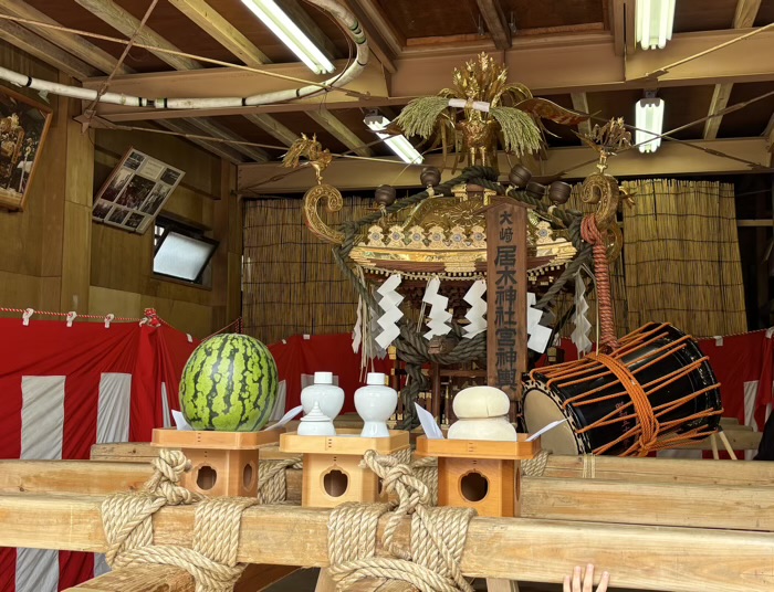 大崎　居木神社　例大祭　神輿
