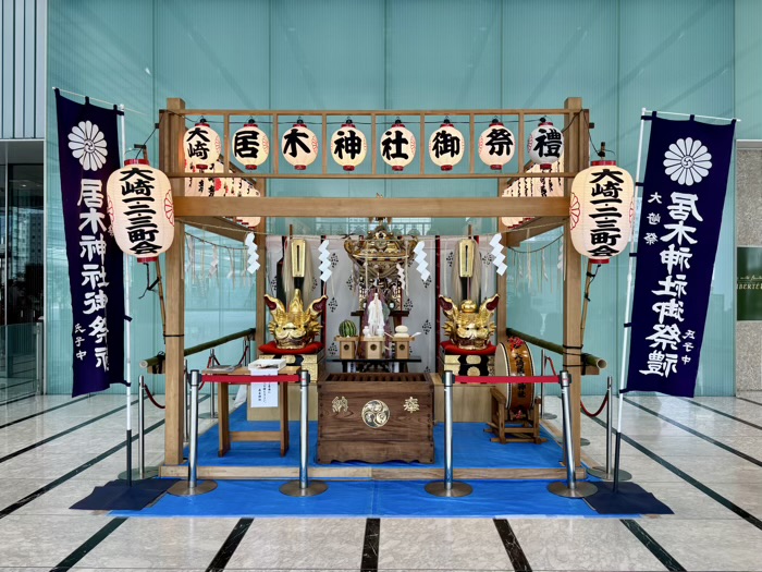 大崎　居木神社　例大祭　神輿