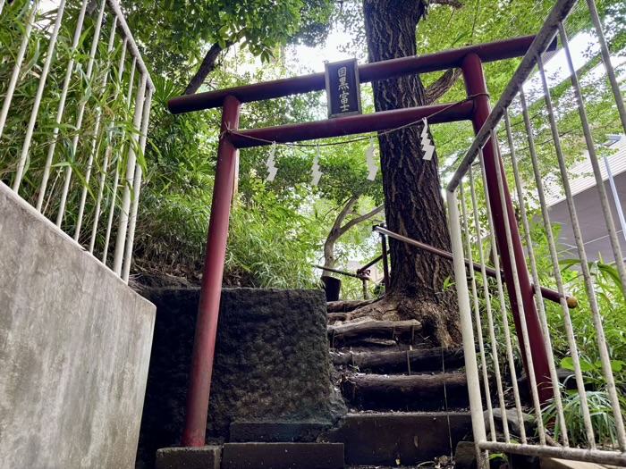 上目黒氷川神社　例大祭　目黒富士登山道