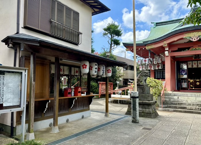世田谷　松原菅原神社　社務所