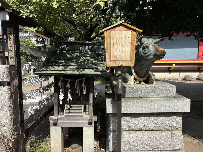 世田谷　松原菅原神社　大黒・恵比寿社