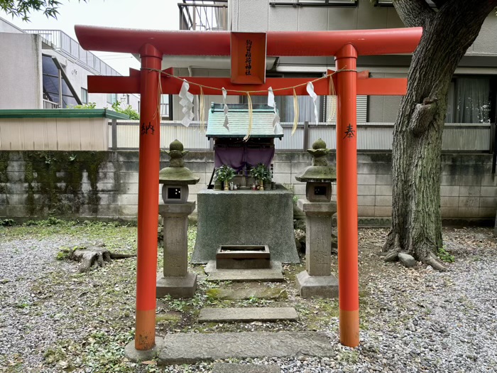 世田谷 駒留八幡神社 稲荷社